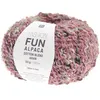 Image de Pelote d'Alpage et de Coton à tricoter Fashion Fun Alpaca Cotton Blend aran - Rico Design(...) - 002 Rose Baie