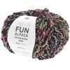 Image de Pelote d'Alpage et de Coton à tricoter Fashion Fun Alpaca Cotton Blend aran - Rico Design(...) - 006 Multicolor Noir