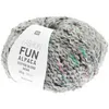 Image de Pelote d'Alpage et de Coton à tricoter Fashion Fun Alpaca Cotton Blend aran - Rico Design(...) - 007 Gris