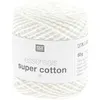 Image de Coton à tricoter ou crocheter Essentials Super Cotton DK - Rico Design(...) - 01 Blanc
