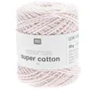 Image de Coton à tricoter ou crocheter Essentials Super Cotton DK - Rico Design(...) - 06 Rose Poudre