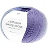 Image de Pelote de Laine à Chaussettes Superba Cashmeri Luxury Socks 4 fils - 100g - Rico Design : Douceur et Luxe pour Vos Pieds(...) - 29 Violette