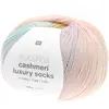 Image de Pelote de Laine à Chaussettes Superba Cashmeri Luxury Socks 4 fils - 100g - Rico Design : Douceur et Luxe pour Vos Pieds(...) - 32 Marshmallow
