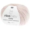 Image de Pelote Rico Baby Cozy Organic Cotton Cashmere - Rico Design(...) - 05 Vieux rose