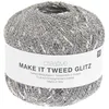 Image de Creative Make It Tweed Glitz de Rico Design : Une touche d’éclat pour des créations scintillantes(...) - 01 Ecru