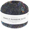 Image de Fil complément à tricoter Creative Make It Rainbow Glitz - Rico Design(...) - 01 Noir