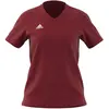 Image de Adidas, Femmes, T-shirt de sport, Entrada 22 T-shirt femme (S), Rouge, Bleu, S