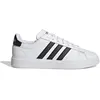 Image de Adidas, Hommes, Baskets, GRAND COURT 2.0,FTWWHT/CBLACK/ FTWWHT/CBLACK/FTWWHT Taille : 7, Noir, Blanc, (40 2/3)