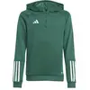 Image de Adidas, Garçons, Pull-over, Tiro 23 Competition 1/4 Zip Sweat à capuche Enfants, Vert, (116)