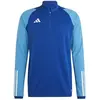Image de Adidas, Hommes, T-shirt de sport, Tiro 23 Competition 1/4-Zip Haut d'entraînement Hommes (S), Bleu, S