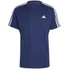Image de Adidas, Hommes, T-shirt de sport, Tee Traing Essentials Base 3-Stripes (XL), Bleu, XL