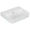 Image de Villeroy & Boch, Lavabo, V&B lavabo à poser O.NOVO 55x46cm o HL m ÜL we AntiBac C+ (460 mm, 550 mm)