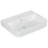 Image de Villeroy & Boch, Lavabo, V&B lavabo O.NOVO 600x460mm avec vasque à l'anglaise AntiBac C+ (460 mm, 600 mm)