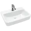 Image de Villeroy & Boch, Lavabo, V&B lavabo à poser O.NOVO 600x460mm sans vidage AntiBac C+ (460 mm, 600 mm)