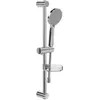 Image de Villeroy & Boch, Pommeau de douche, Garniture de douche universelle Showers à trois fonctions pour montage mural (3 Types de jets, 8.93 l/min)