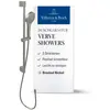 Image de Villeroy & Boch, Système de douche, Garniture de douche Verve Showers à trois fonctions pour montage mural