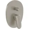 Image de Villeroy & Boch, Robinetterie de salle de bains, V&B Fertigmontageset ANTAO EH-Wannenb 184x221x57mm bru nickel ma brushed nickel matt