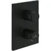 Image de Villeroy & Boch, Robinetterie de salle de bains, V&B Fertigmontageset Thermostat 150x58x190mm ma black matt black