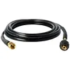 Image de vhbw Tuyau de rallonge 5 m compatible avec Kärcher K2, G 7.10 M, K 2.00 plus, K 2.01 nettoyeur haute pression avec connexion M22 x 1,5, noir
