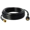 Image de vhbw Tuyau de rallonge 10 m compatible avec Kärcher K3, K 2 Premium Home, K 3.65 MD nettoyeur haute pression avec connexion M22 x 1,5, noir