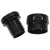 Image de vhbw Kit de réparation du tuyau de l'aspirateur 2-pcs compatible avec Miele ALLERGOTEC - Maintenance, noir