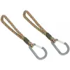 Image de Lassig, Poussette : accessoires, Crochets de fixation Cordon Lot de 2 Olive/Rouge/Vanille