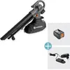 Image de Gardena, Aspirateur + souffleur à feuilles, PowerJet Collect (Fonctionnement sur batterie, Aspirateurs à feuilles)