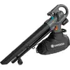 Image de Aspirateur souffleur broyeur 3-en-1 sur batterie PowerJet Collect 18V P4A - Kit prêt à l’emploi
