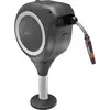 Image de Dévidoir automatique pour terrasse RollUp M, tuyau de 20 m, blanc, enroulement automatique