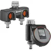 Image de Gardena, Système d'irrigation, Kit de connecteurs Water Control Flex Twin Tap (Ordinateur d'irrigation)