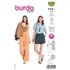 Image de Patron Burda 5912 - Pantalon et short décontractés du 34 au 44 (FR) - Model FR 34-44