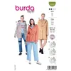 Image de Patron Burda 5923 - Parka à capuche et poches plaquées du 34 au 48 (FR) - Model FR 34-48