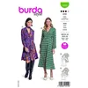 Image de Patron Burda 5885-Robe - Model FR 36-46