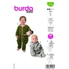Image de Patron Burda 9235-Grenouillère - Model FR 3MOIS-36MOIS
