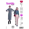 Image de Patron Burda 5792 - Robe midi - Model FR 36-46