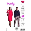Image de Patron Burda 5796 - Robes et pulls - Model FR 44-54