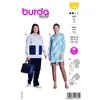 Image de Patron Burda 5800 - Chemisier romantique - Model FR 36-48
