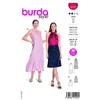 Image de Patron Burda 5737 - Robe & Top - Model FR 36-46