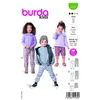 Image de Patron Burda 9211 - Pantalon - Model 18mois-7ans
