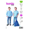 Image de Patron Burda 9209 - Chemise - Model FR 4-11 ANS