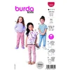 Image de Patron Burda 9205 - Top - Model 18mois-7ans