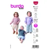 Image de Patron Burda 9202 - Pantalon - Model 1 mois-36 mois