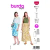 Image de Patron Burda 5725 - Jupe - Model FR 36-46