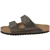 Image de Birkenstock, Unisexe, Sandales, Arizona Oiled Leather, Vert, Marron, (43)