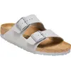 Image de Birkenstock, Femmes, Sandales, Arizona BF, Gris, Argent, (37)
