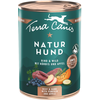Image de 6x400g Terra Canis Naturhund boeuf et gibier avec potiron et pomme nourriture humide pour chien