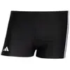 Image de Adidas, Hommes, Short de bain, 3STRIPES BOXER,BLACK/WHITE BLACK/WHITE Taille : 3, Noir, (3)