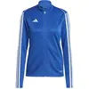 Image de Adidas, Femmes, Vestes de survêtement, Tiro 23 League Training sweat-shirt femme bleu HS3514 (XS) (XS), Bleu, XS