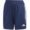 Image de Adidas, Femmes, Bas de sport, Short d'entraînement femme Tiro 23 League Long-Lenght (XS), Bleu, Noir