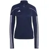 Image de Adidas, Femmes, T-shirt de sport, Tiro 23 Pull d'entraînement Femme (L), Bleu, Noir, L